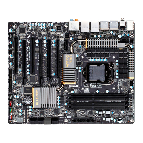Gigabyte GA-P67A-UD7-B3 Benutzerhandbuch
