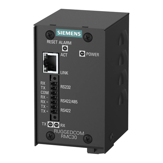 Siemens SIMATIC NET Betriebs- Und Montagehandbuch