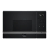 Siemens BF525LMS0 Gebrauchs- Und Montageanleitung