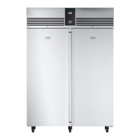 Foster ECOPRO G3 EP700H Bedienungsanleitung