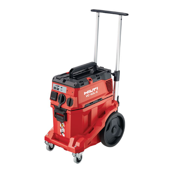 Hilti VC 20M-X Bedienungsanleitung