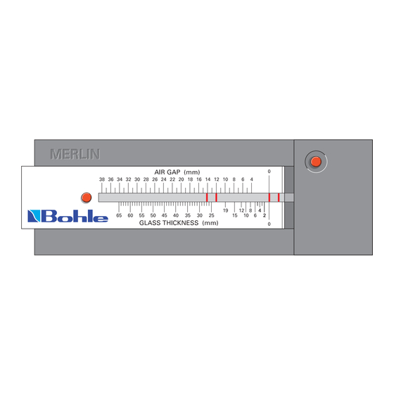 Bohle MERLIN LASER Installationsanleitung