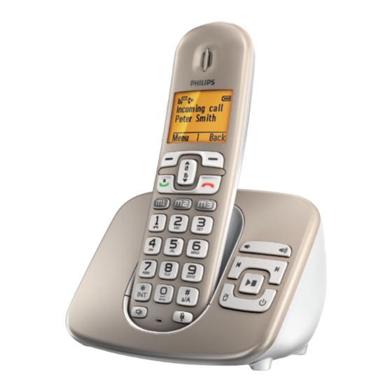 Philips XL390 Benutzerhandbuch