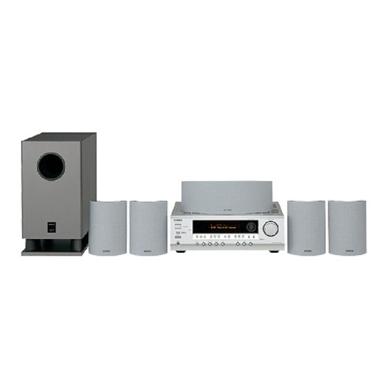 Onkyo HT-S580 Bedienungsanleitung
