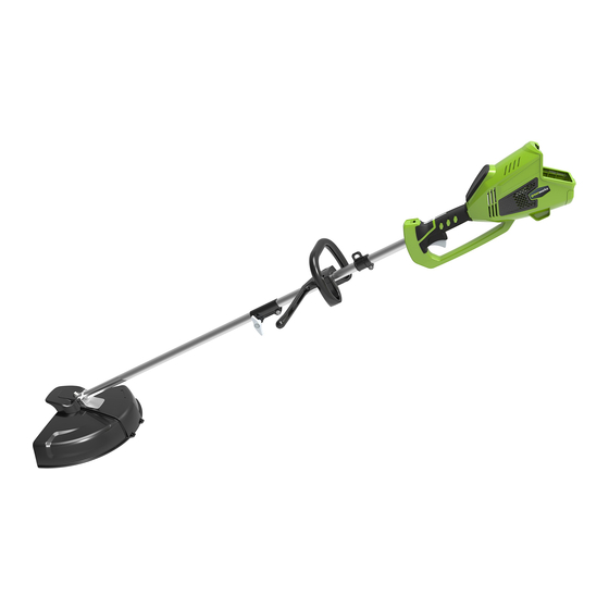 GreenWorks Tools 2100207 Bedienungsanleitung