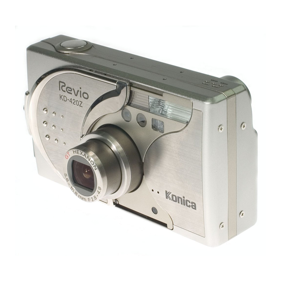 Konica Minolta Revio KD-420Z Handbuch