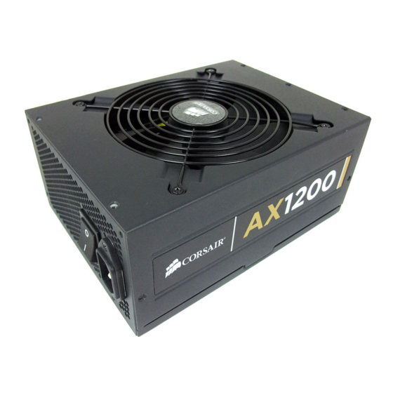 Corsair AX750 Anleitung