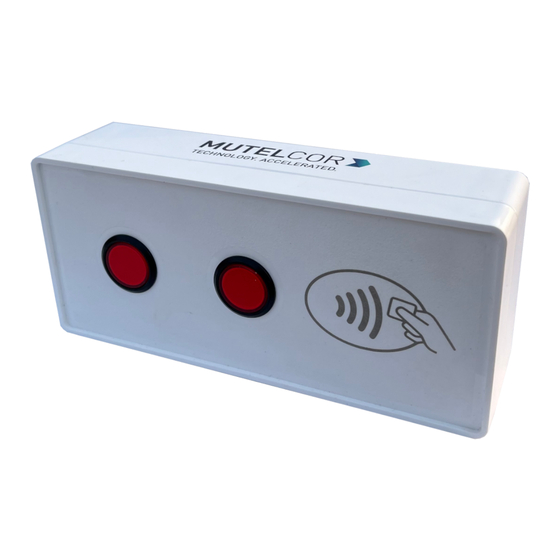 MUTELCOR MTC-EU-NFC01 Bedienungsanleitung