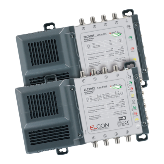 Elcon ELC508T Bedienungsanleitung