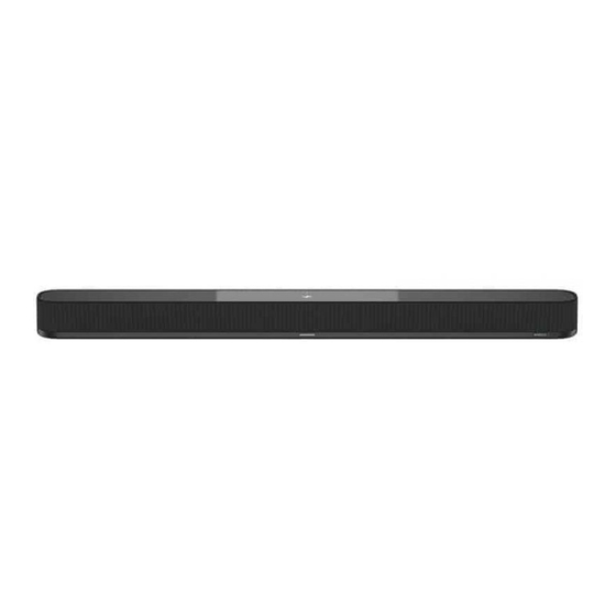 Sennheiser AMBEO Soundbar System SB02 Bedienungsanleitung