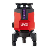 Hilti PM 40-MG Original Bedienungsanleitung