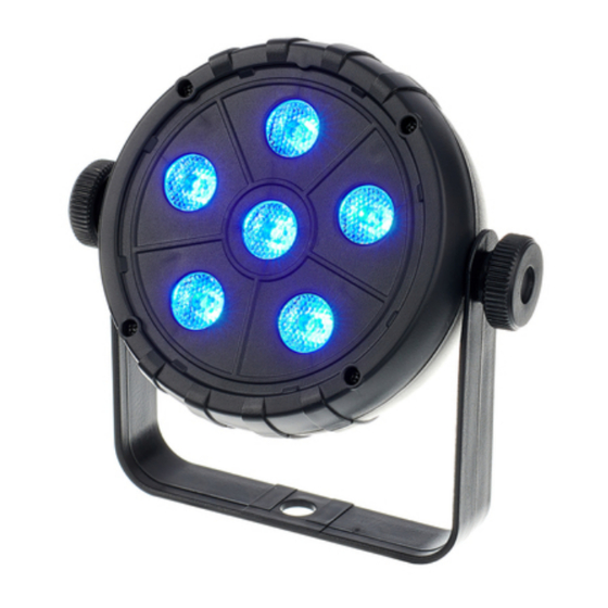 thomann fungeneration USB PartyPar 6 RGB Bedienungsanleitung