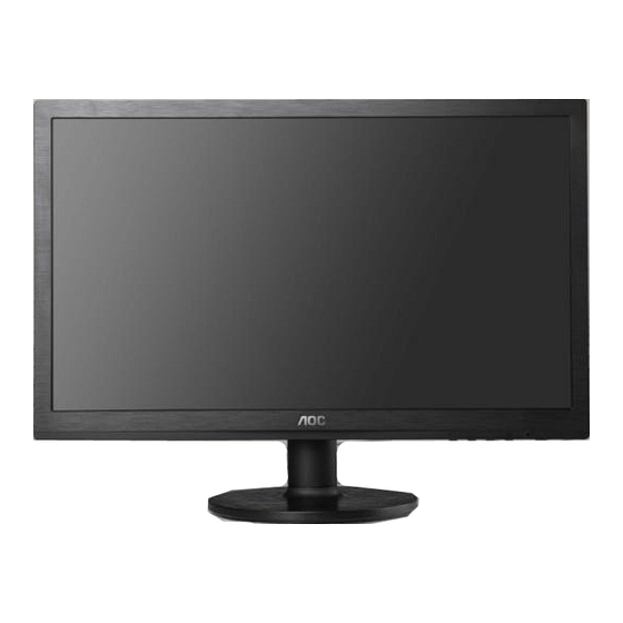 AOC E2460Sd Bedienungsanleitung