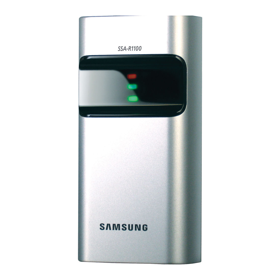 Samsung SSA-R1001 Kurzanleitung