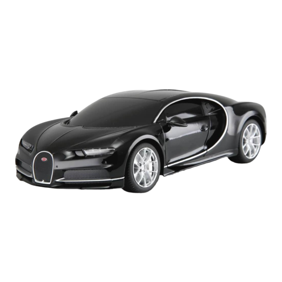 Jamara Bugatti Chiron Gebrauchsanleitung