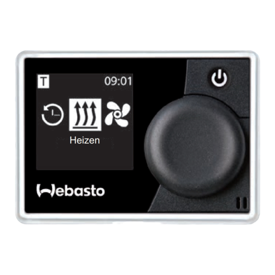 Webasto MultiControl Kurzanleitung