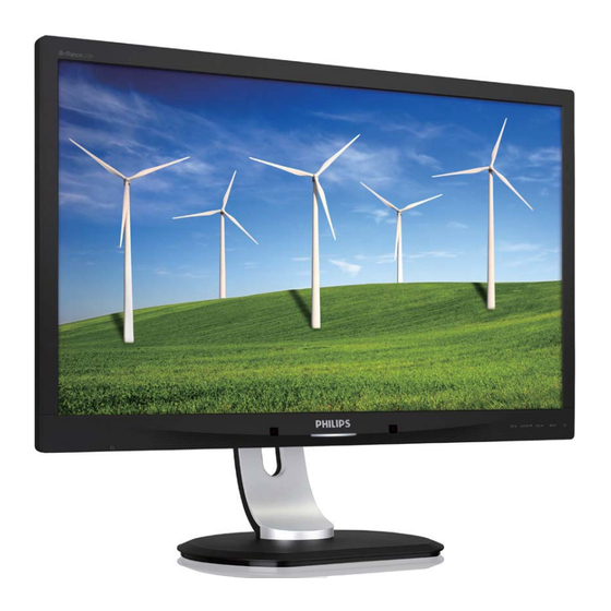 Philips Briliance 272B4 Bedienungsanleitung