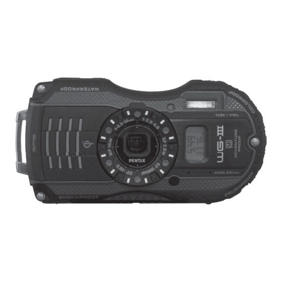 Pentax WG-3 Bedienungsanleitung