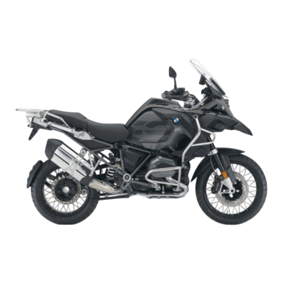 BMW Motorrad R 1200 GS Adventure 2016 Betriebsanleitung