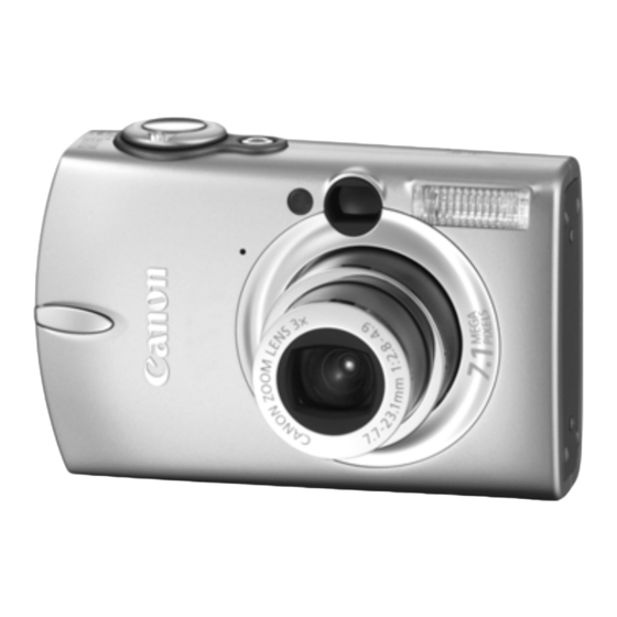 Canon DIGITAL IXUS700 Bedienungsanleitung