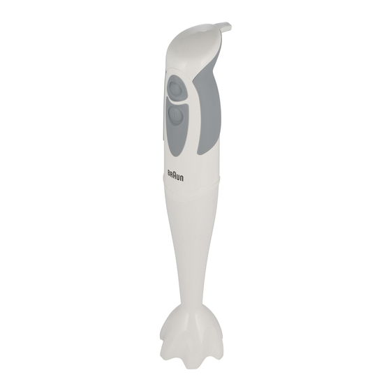 Braun MP 300 soup Bedienungsanleitung