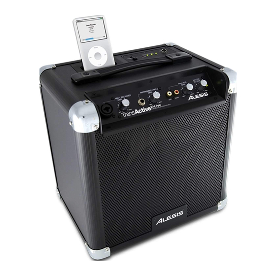 Alesis TRANSACTIVE LIVE Kurzanleitung