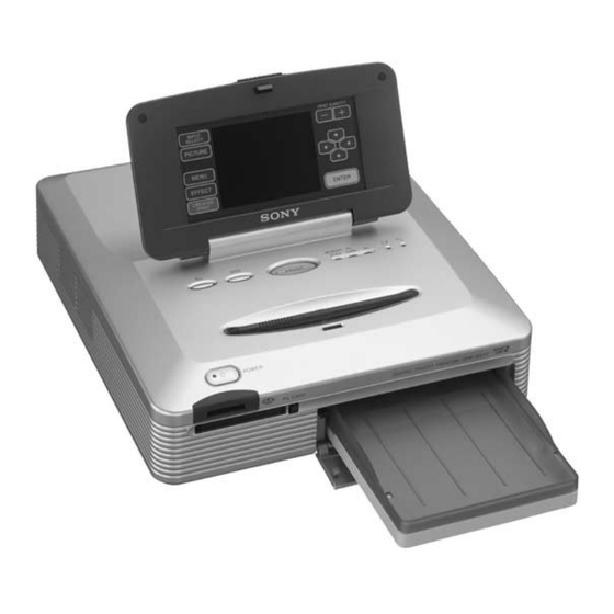 Sony DPP-SV77 Bedienungsanleitung