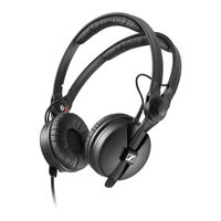 Sennheiser HD 25 Gebrauchsanleitung