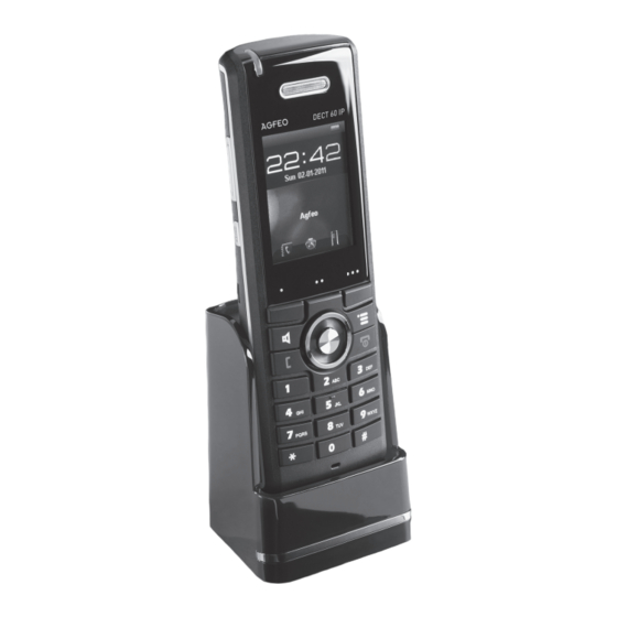 AGFEO Dect 60IP Bedienungsanleitung