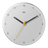 Braun BC26 Kurzanleitung