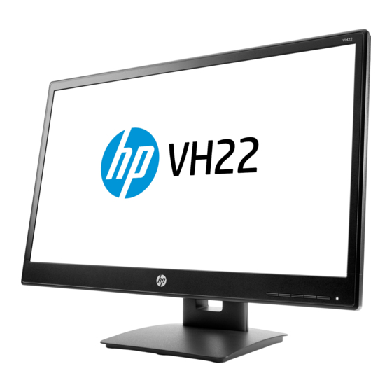 HP VH22 Handbücher