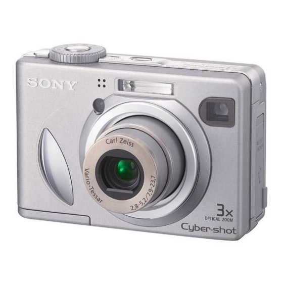 Sony Cyber-Shot DSC-W5 Bedienungsanleitung