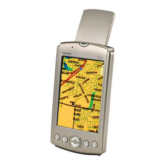Garmin iQue 3600 Anwendungshandbuch