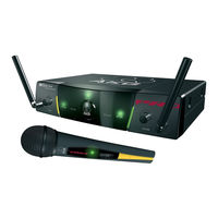 Akg WMS 40 PRO Series Bedienungsanleitung