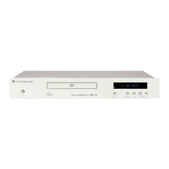 Cambridge Audio 85 Benutzerhandbuch