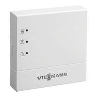 Viessmann VITOCONNECT 100 Typ OPTO1 Bedienungsanleitung