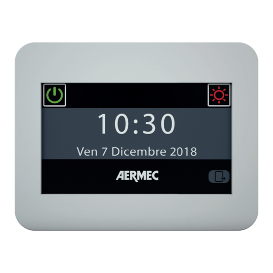 AERMEC VMF-E6 Bedienungsanleitung
