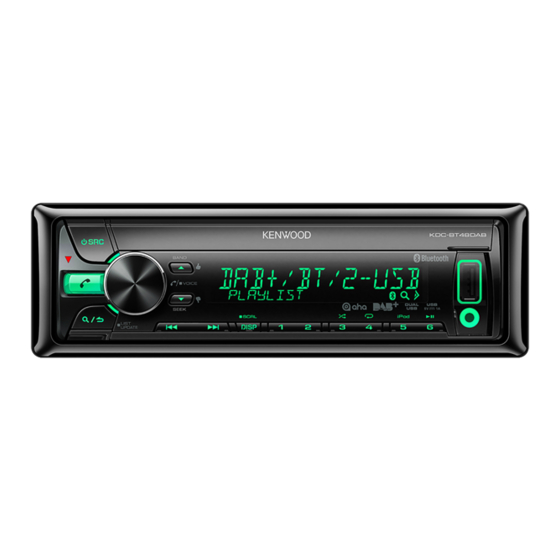 Kenwood KDC-BT48DAB Bedienungsanleitung