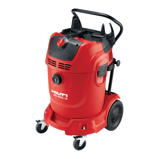 Hilti VC 60L-X Original Bedienungsanleitung