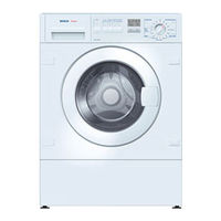 Bosch WFXI2840EU Gebrauchs- Und Aufstellanleitung