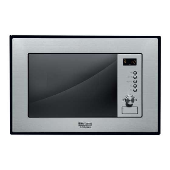Hotpoint Ariston MWA 121.1 X/HA Handbücher