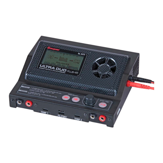 GRAUPNER 6475 Bedienungsanleitung