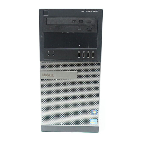 Dell OptiPlex 790 Einstellung Und Funktionen