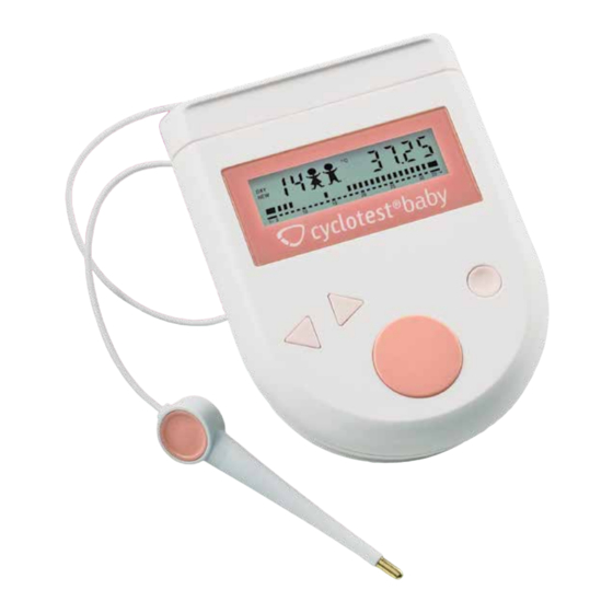 cyclotest baby Gebrauchsanweisung