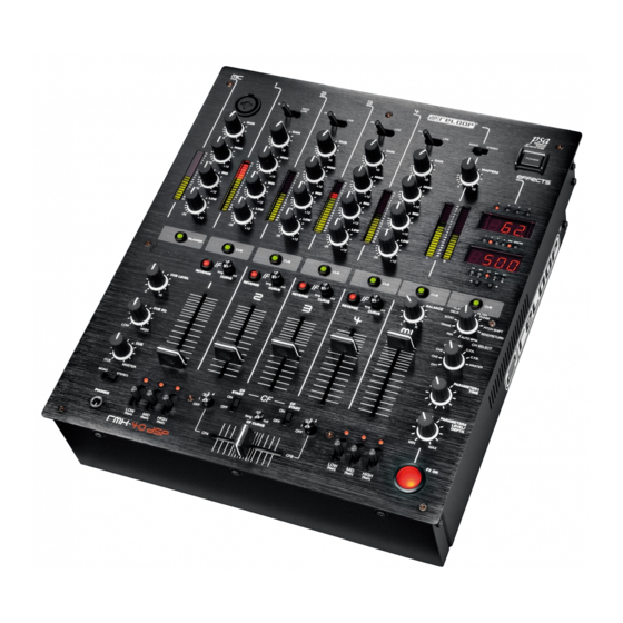 Reloop rmx-40 dsp blackfire edition Bedienungsanleitung
