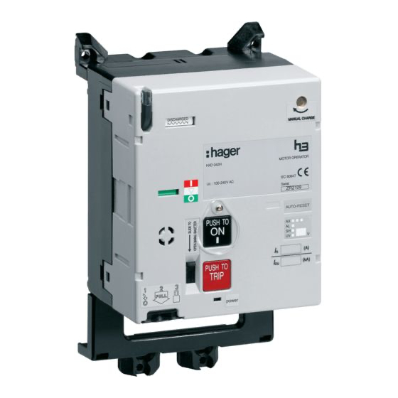 hager HXD04.H Installationsanleitung