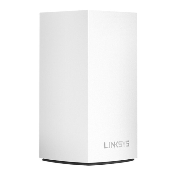 Linksys Velop WHW01 Benutzerhandbuch