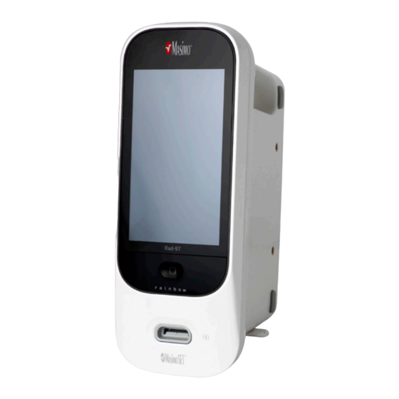 Masimo Rad-97 Pulse CO-Oximeter Bedienungsanleitung