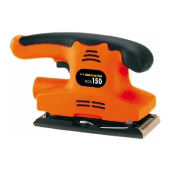 Einhell bavaria BOS 150 Bedienungsanleitung