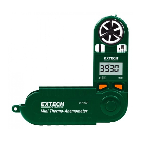 Extech Instruments 45168CP Kurzanleitung